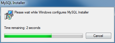 Install MySQL Step 1