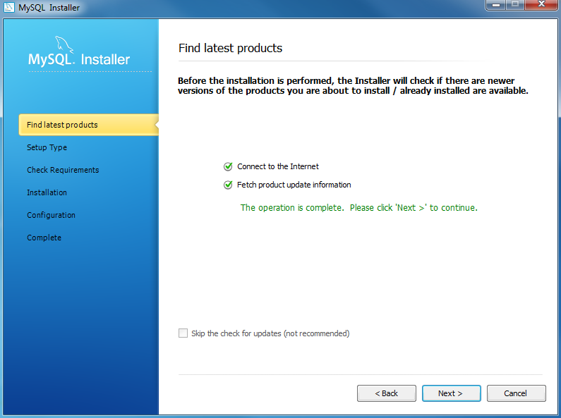 mysql download for windows 8.1