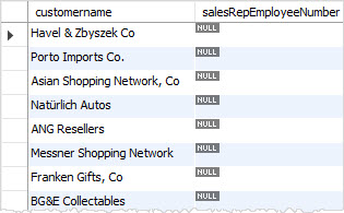 Mysql update select from another table