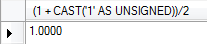 MySQL CAST convert string into integer MySQL CAST convert string into integer