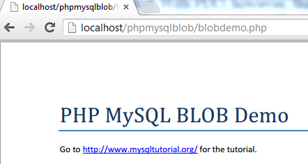 php mysql blob render PDF