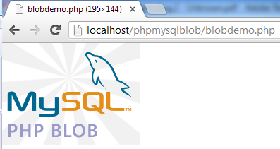 php mysql blob render gif image