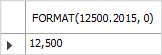 MySQL FORMAT zero decimal places