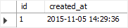 MySQL DATETIME - DATE function