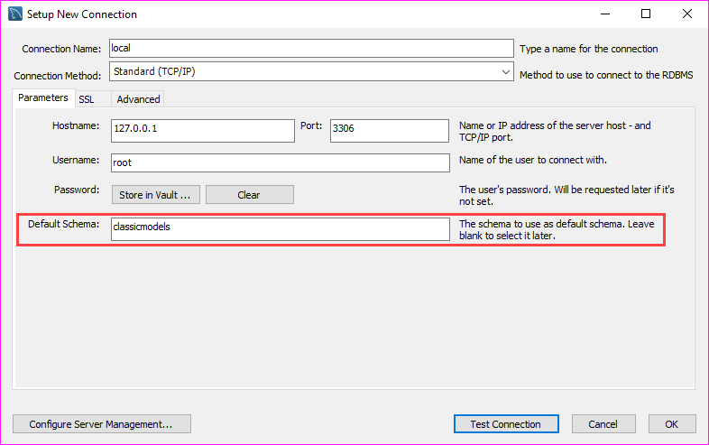 mysql database workbench wont connect