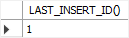 Ví dụ về hàm MySQL LAST_INSERT_ID