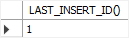 MySQL LAST_INSERT_ID Function Example